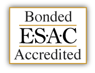 Bonded ESAC Accredited Logo